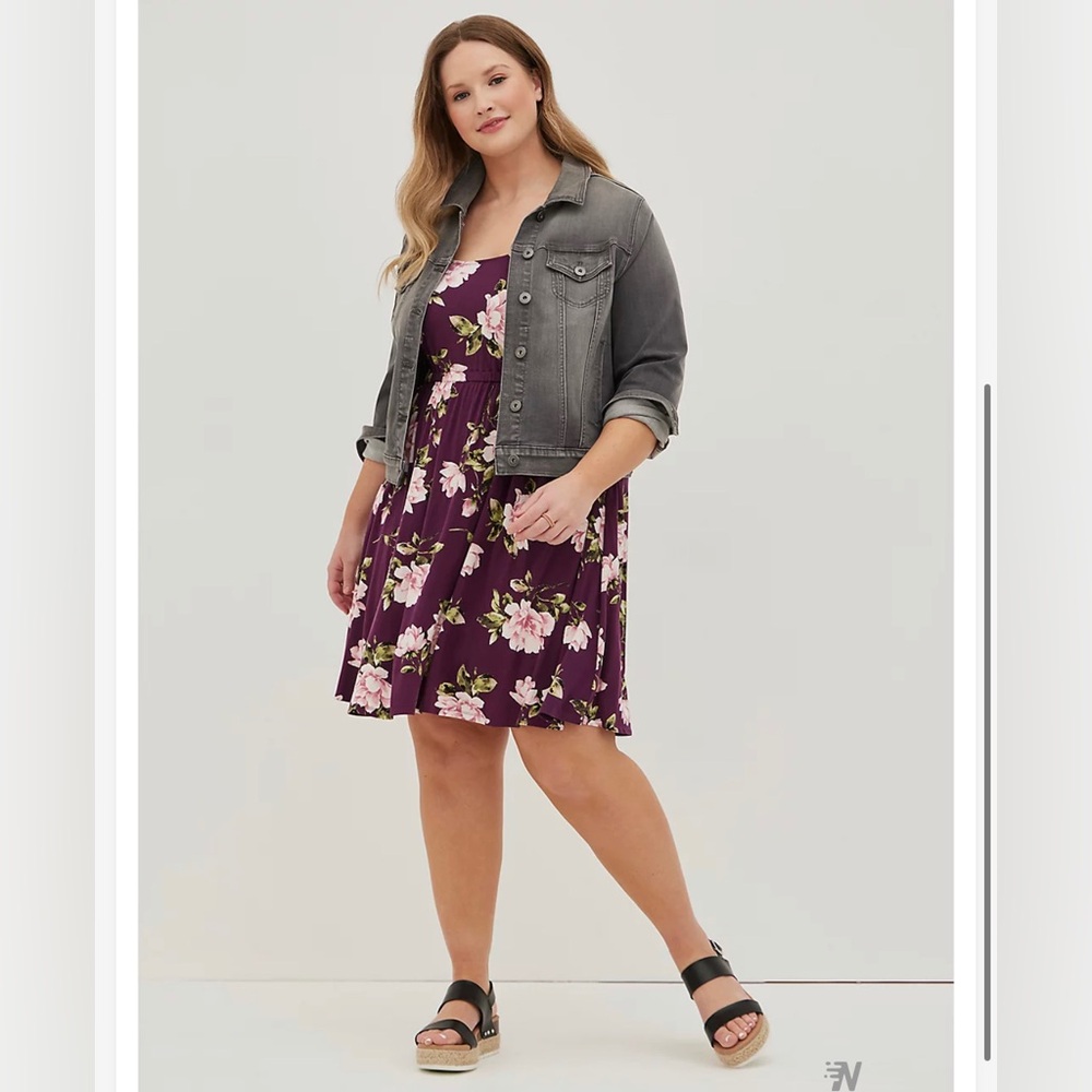 Torrid Mini Super Soft Skater Dress- Size 2